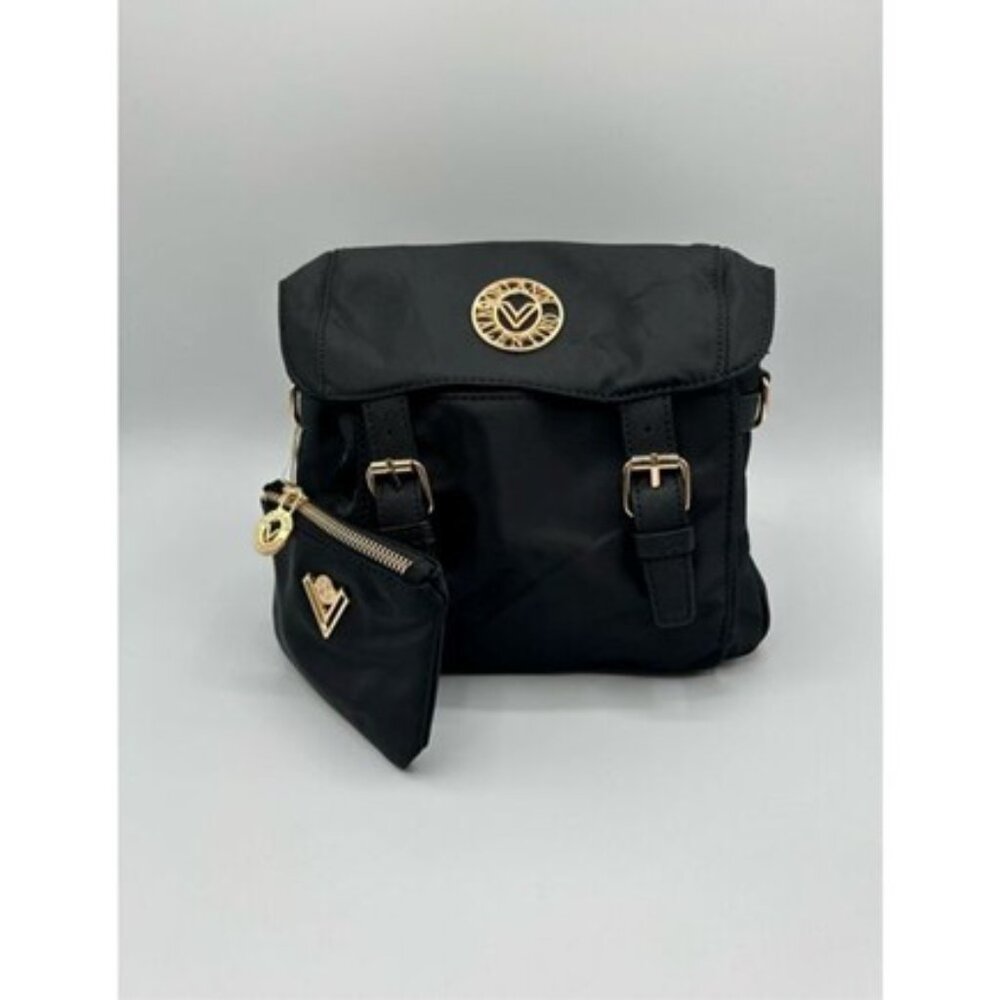 Valentino Orlandi Nylon Messenger Crossbody w Pouch NWT